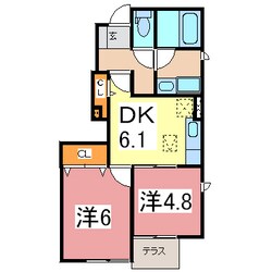 物件間取画像